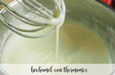 bechamel con thermomix