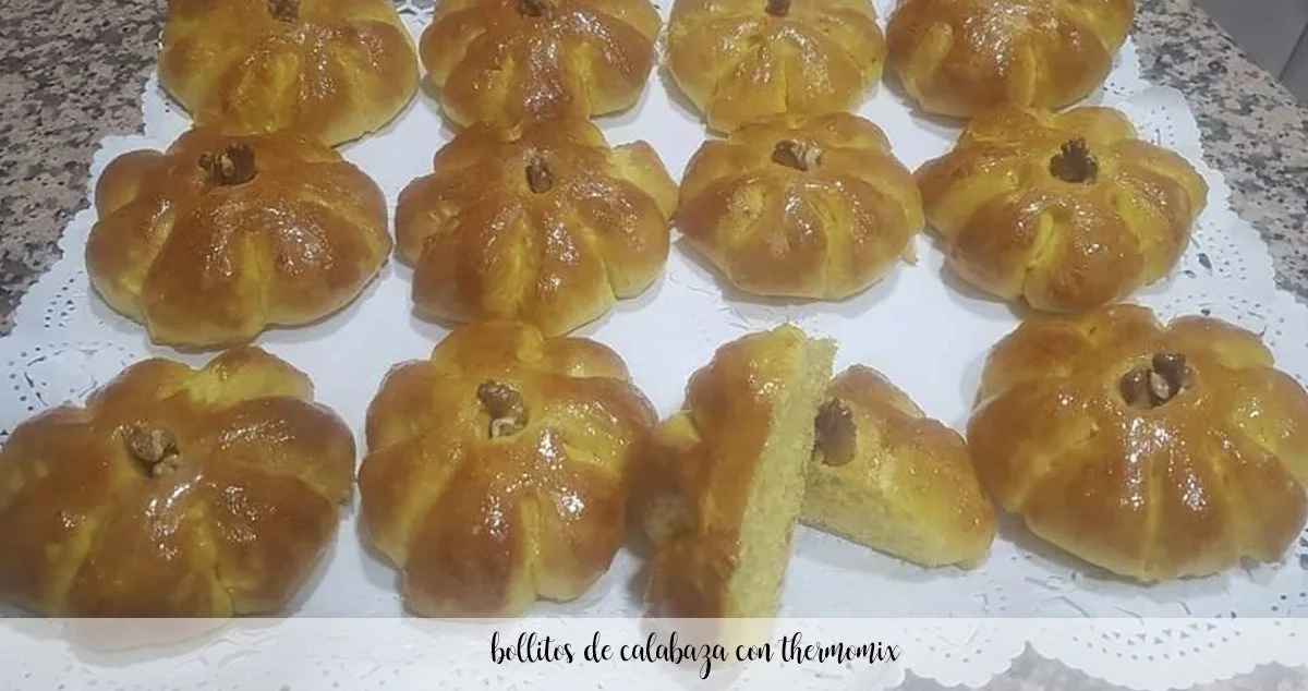 bollitos de calabaza con thermomix
