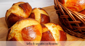 Bollos de san anton con thermomix