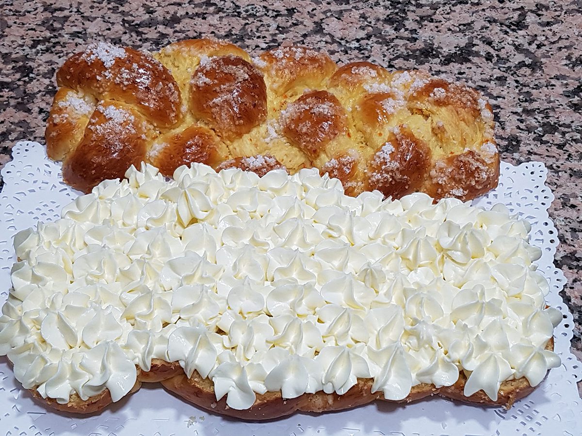 Brioche carrot cahe con Thermomix