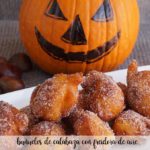 Buñuelos de calabaza en freidora de aire - air fryer