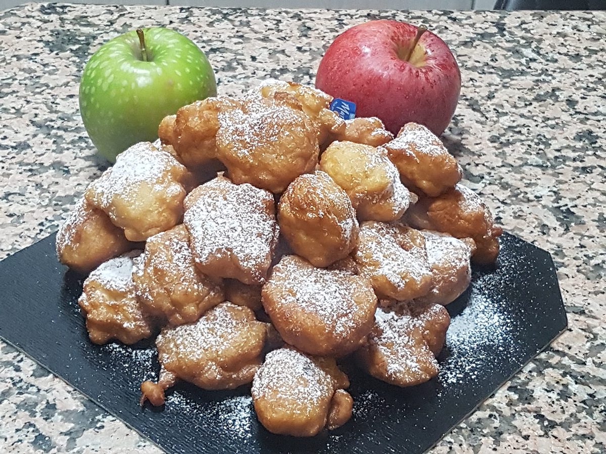 Buñuelos de Manzana con thermomix