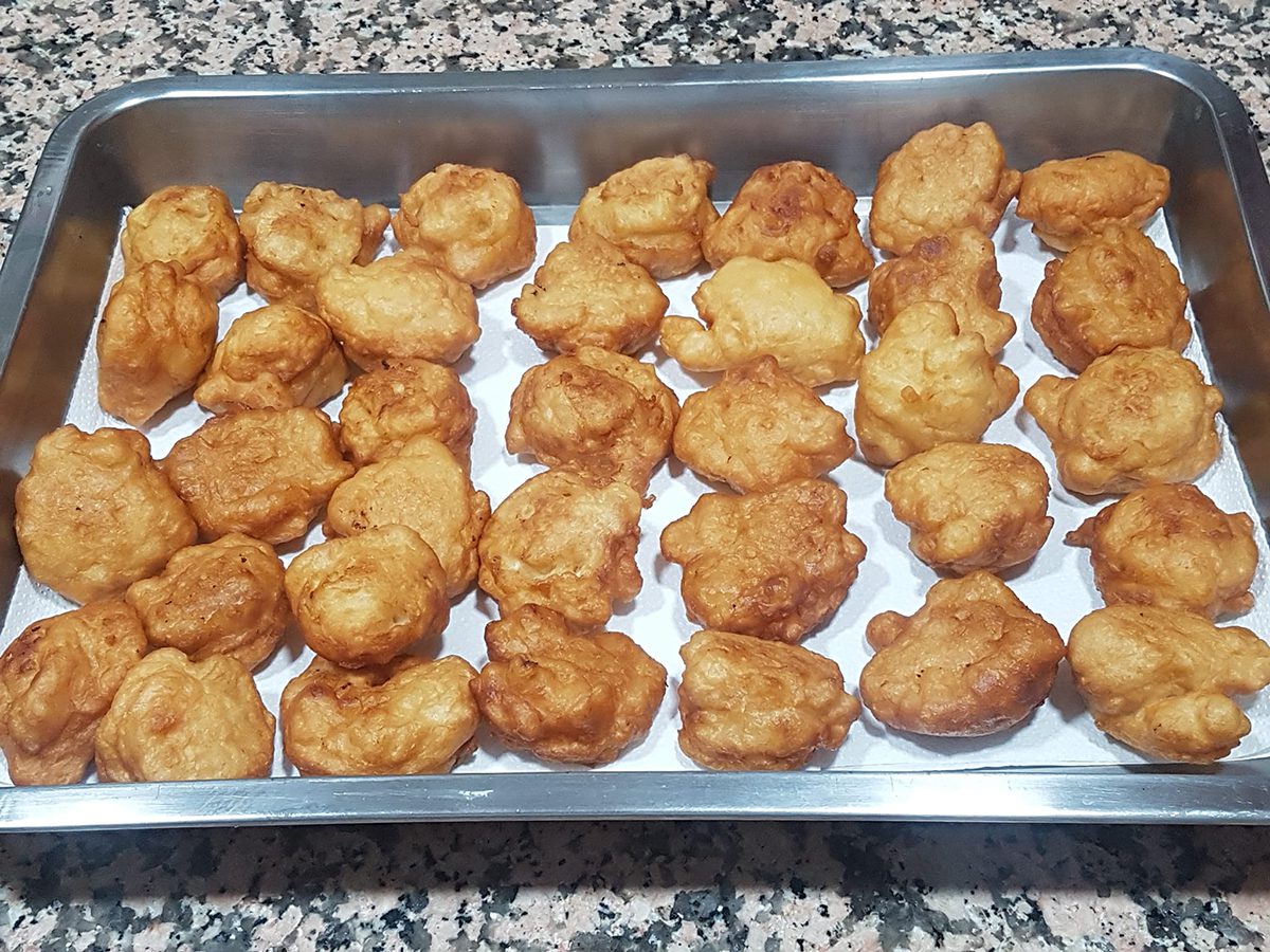 Buñuelos de Manzana con thermomix