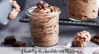 Chantilly de chocolate con thermomix