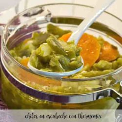 Chiles en escabeche con Thermomix - Recetas para Thermomix