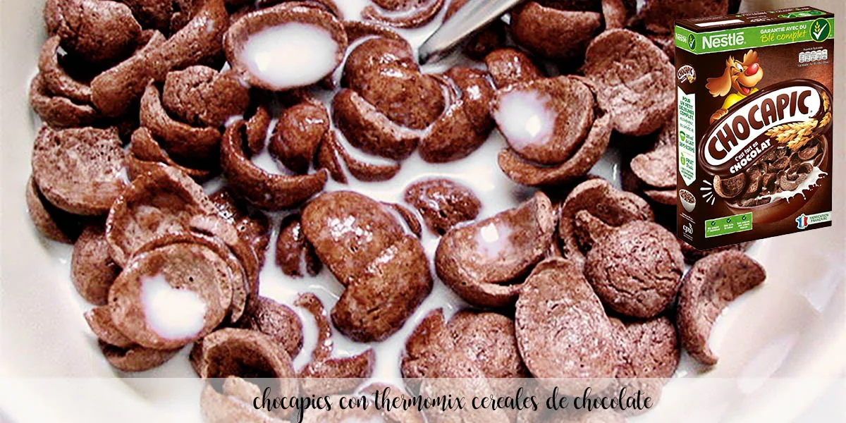 chocapics con thermomix cereales de chocolate