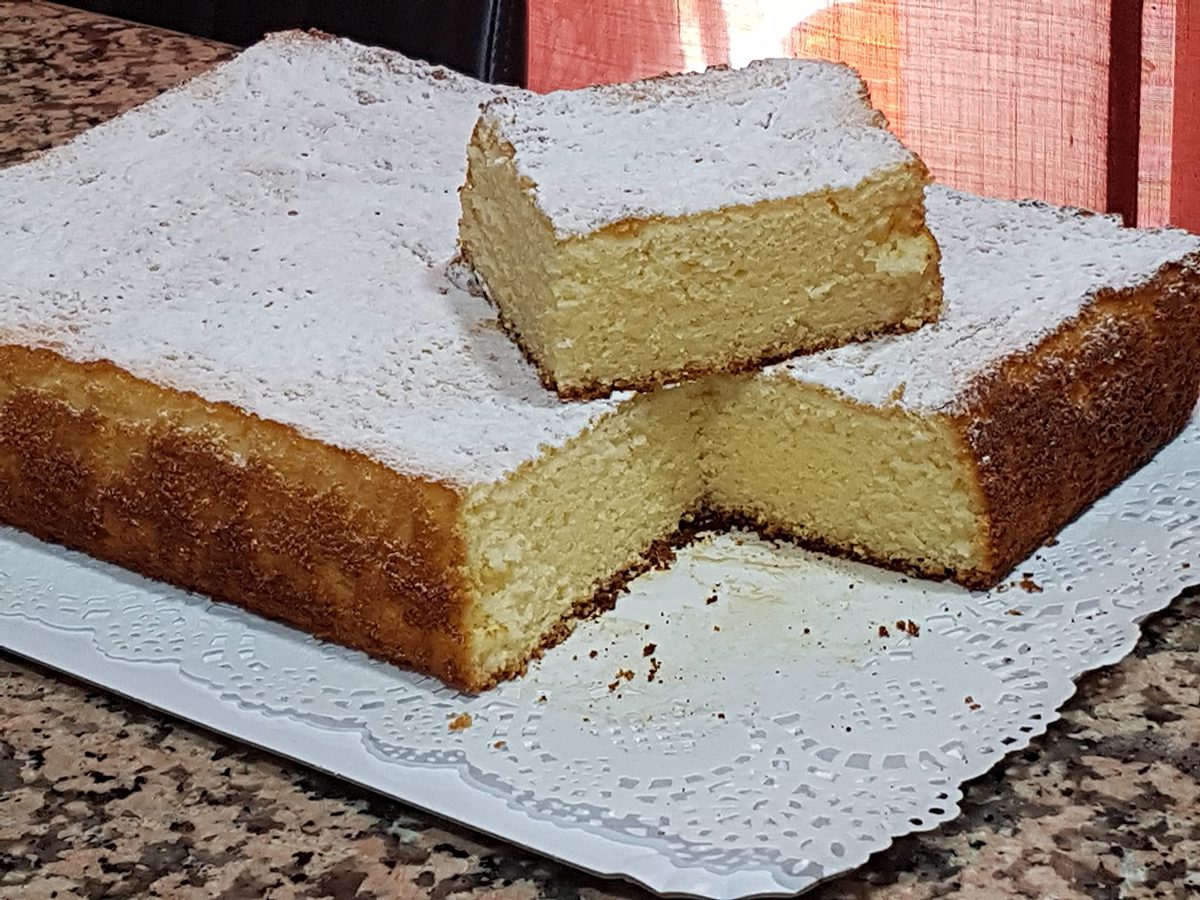 Coca de Limon ( sin gluten y sin lactosa ) con thermomix 