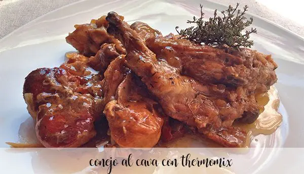 Conejo al cava con Thermomix