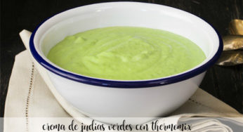 Crema de judías verdes con Thermomix