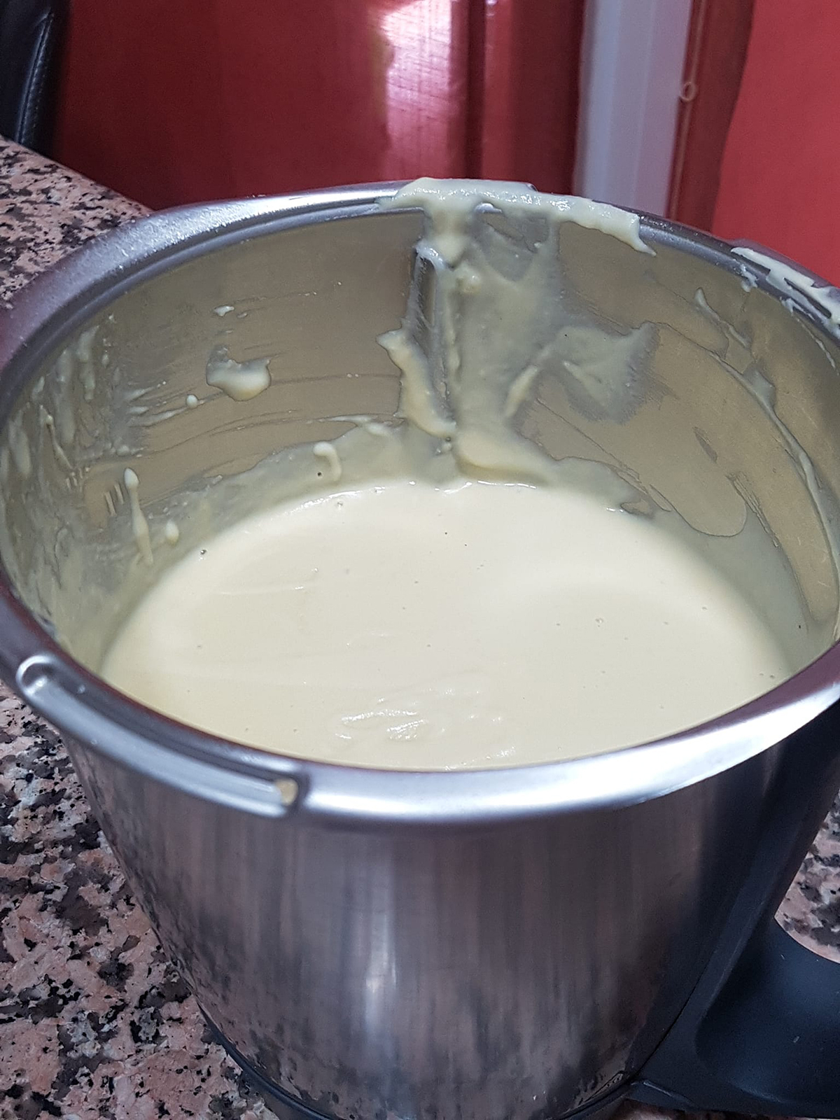 Crema de garbanzos y patata con thermomix