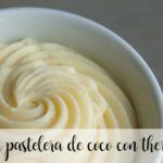 Crema pastelera sabor a coco con Thermomix