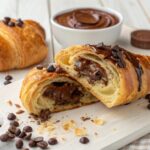 Croissants de Nutella con chispas de chocolate con freidora de aire