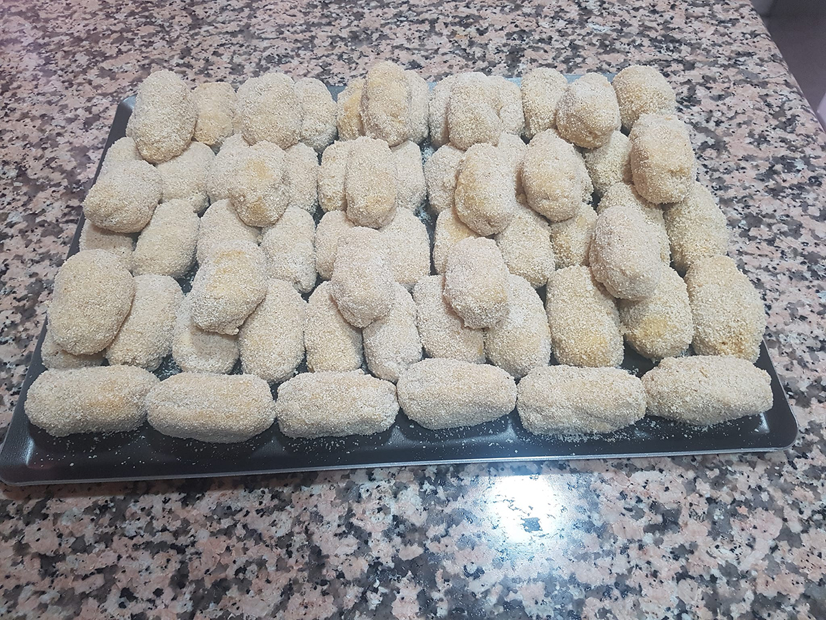 Croquetas de cocido de Luz con Thermomix