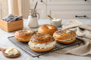 Bagels de Requesón en Freidora de Aire