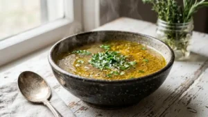 Caldo de huesos en Thermomix alta en colageno