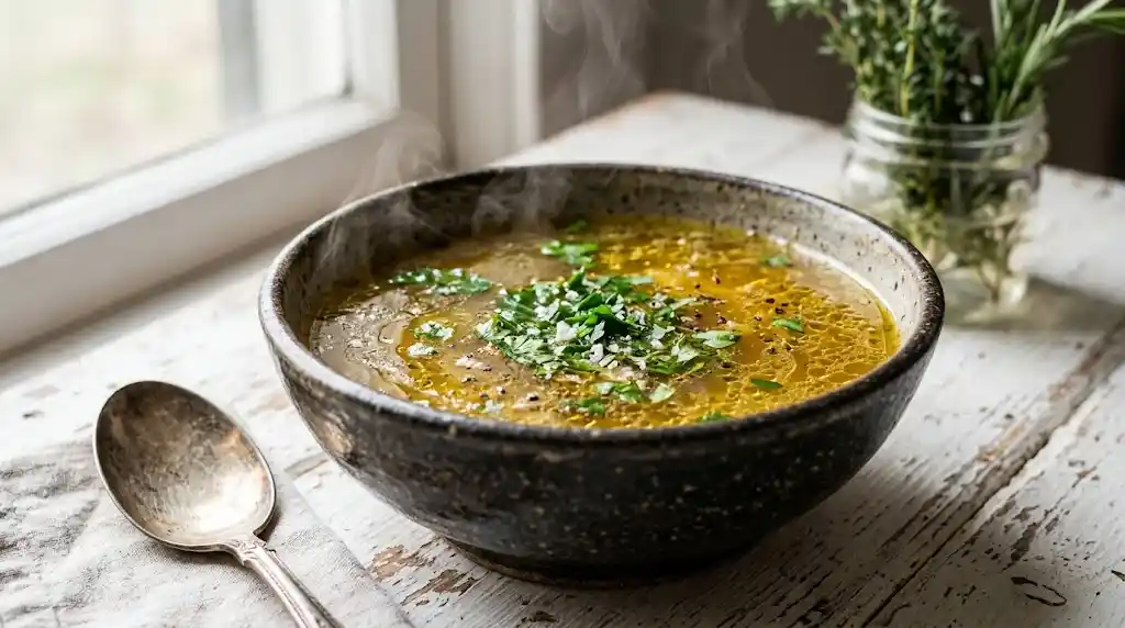 Caldo de huesos en Thermomix alta en colageno