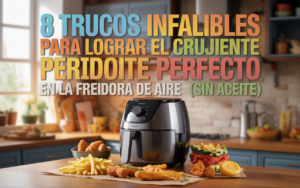 8 trucos infalibles para lograr el crujiente perfecto en la freidora de aire (sin aceite)