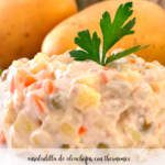 ensaladilla de alcachofas con thermomix
