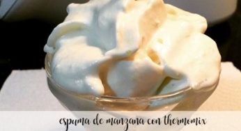 Espuma de Manzana con thermomix