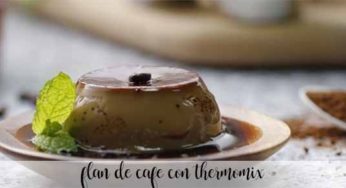 Flan de café con Thermomix