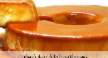 Flan de dulce de leche con Thermomix