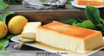 Flan de yogur con Thermomix