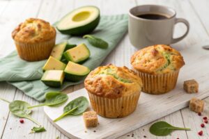 Muffins de huevo, aguacate y espinacas con Thermomix
