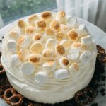 Cheesecake con crema de nubes en Thermomix