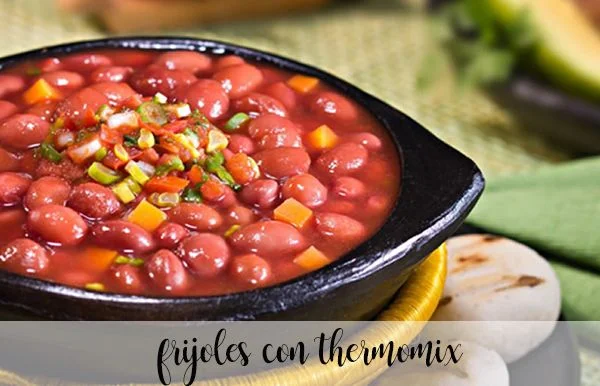 Frijoles con thermomix