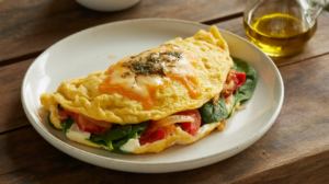 Tortilla de verduras en freidora de aire
