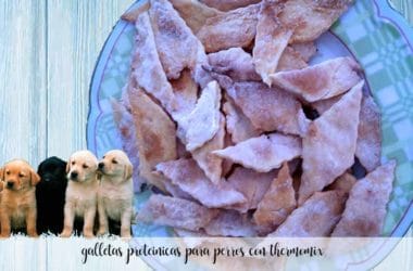 galletas proteinicas para perros con thermomix