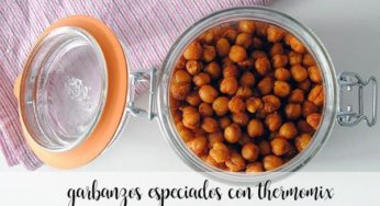 Garbanzos especiados con Thermomix