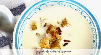 Gazpacho de melón con Thermomix