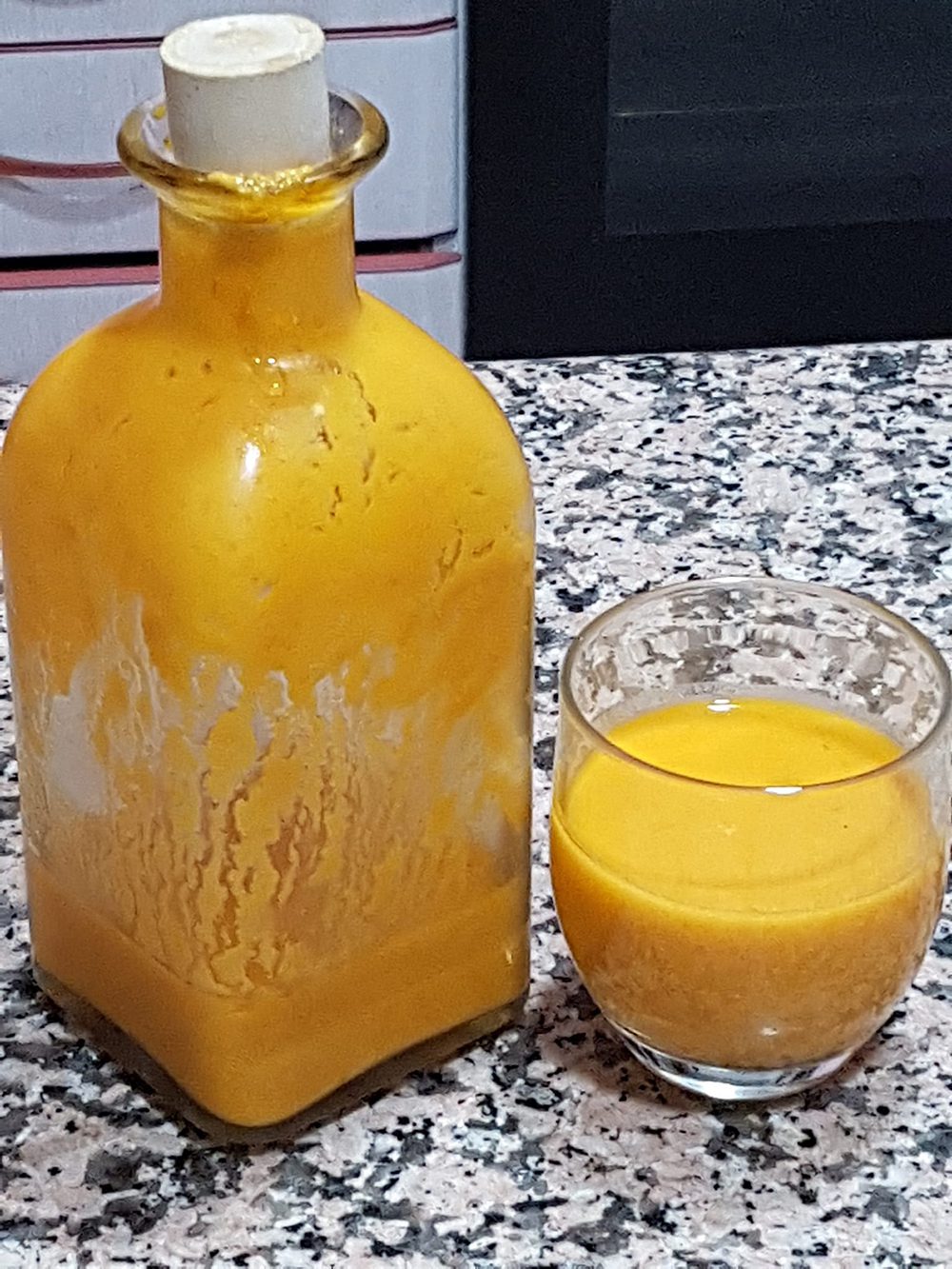 Crema fria de zanahoria para verano con thermomix