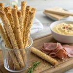 Grissini caseros en freidora de aire