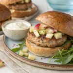 Hamburguesas de pavo y manzana en Thermomix