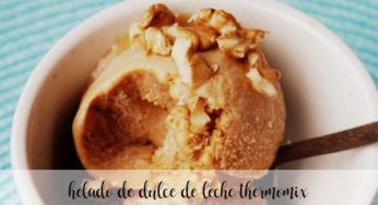 Helado de dulce de leche con thermomix