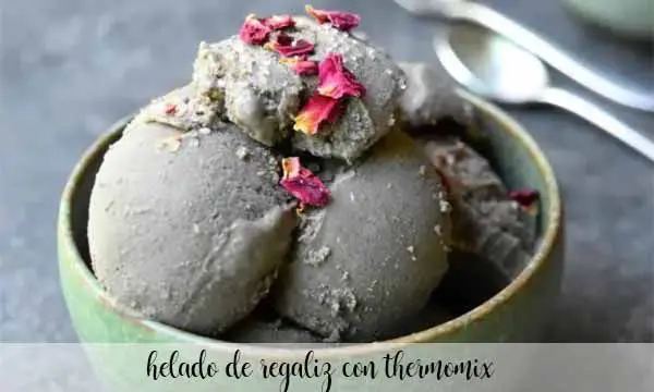 Helado de regaliz thermomix