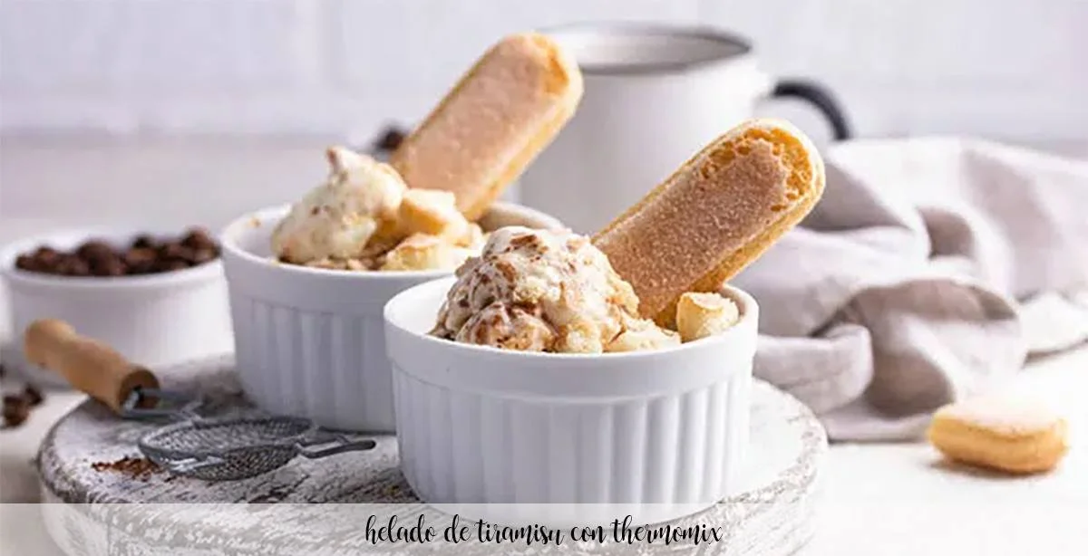 helado de tiramisu con thermomix
