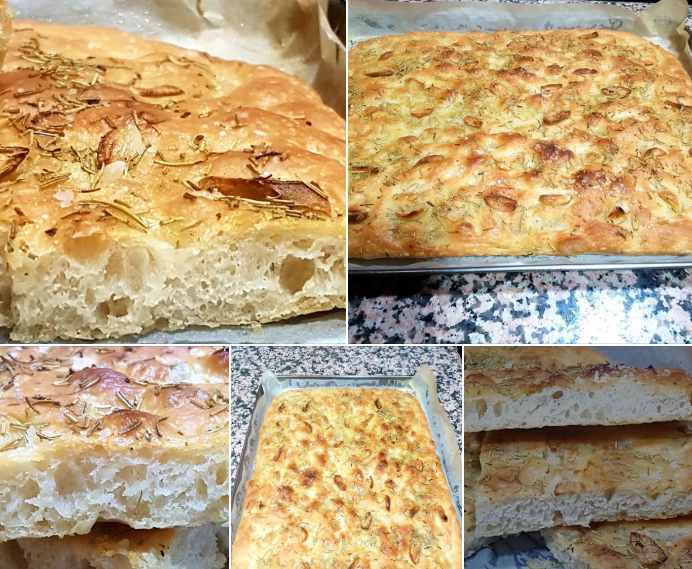 FOCACCIA CLÁSICA con thermomix