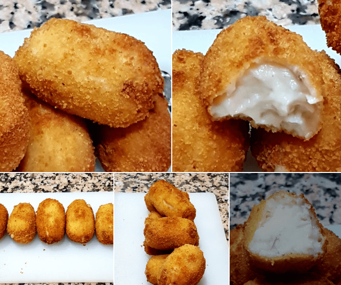 Croquetas de bacon y queso con thermomix