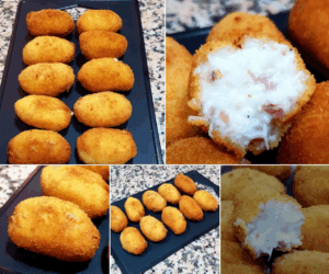 Croquetas de jamon con Thermomix