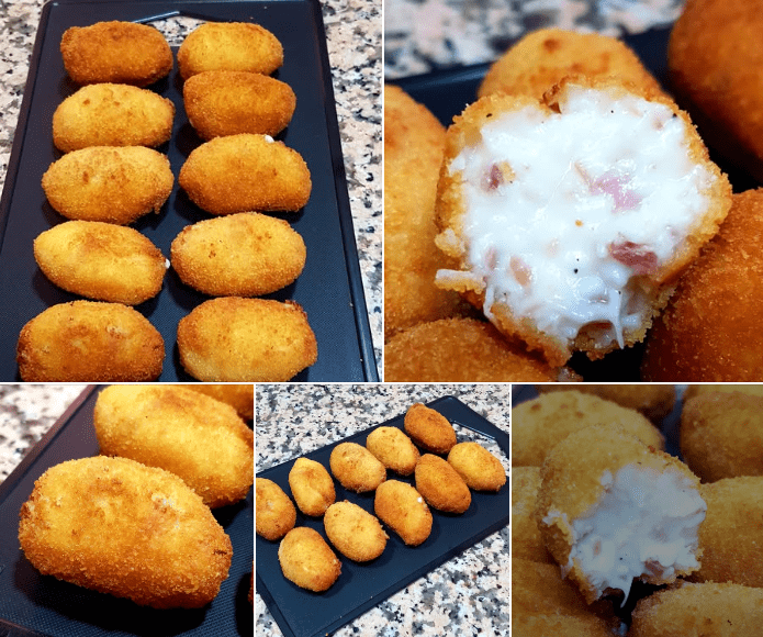 Croquetas de jamon con Thermomix