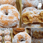 Rosquillas con crema lotus con thermomix