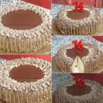 Tarta 4 LECHES DE TURRÓN Y GLASEADO BOMBÓN con thermomix