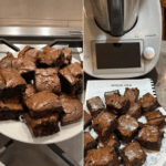 Galletas de Brownie Fudge con Masa Madre en Thermomix