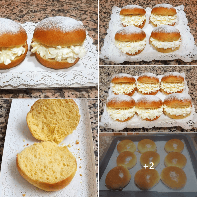 Bambas de Nata de Luz con Thermomix