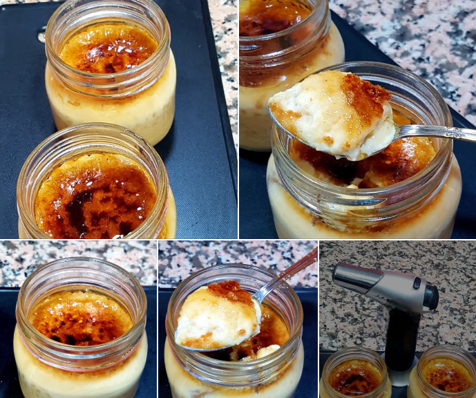 FALSO CREME BRULEE con thermomix