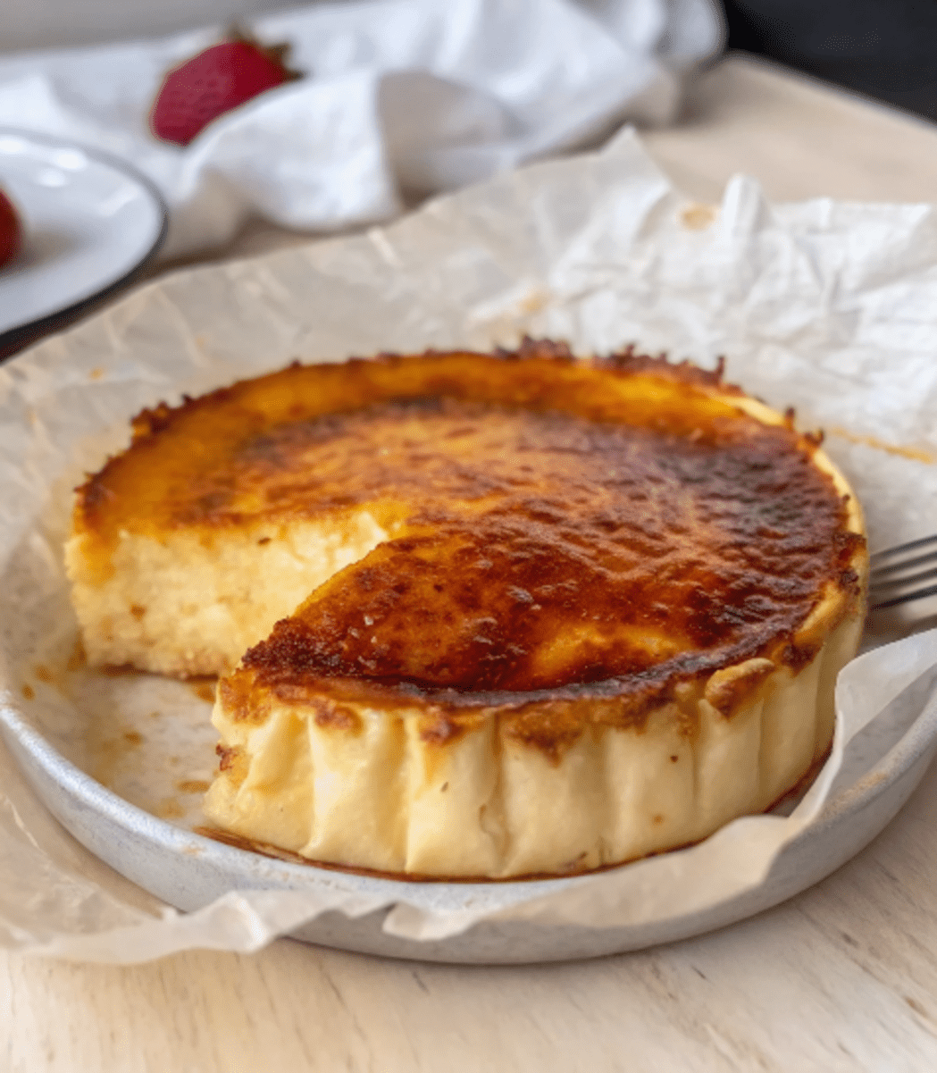 Tarta de queso ligera en freidora de aire - airfryer
