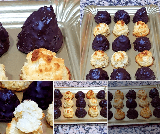 Coquitos Clásicos y con Chocolate en Thermomix